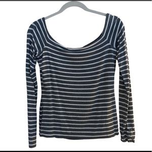 Bailey 44 long sleeve stripe top